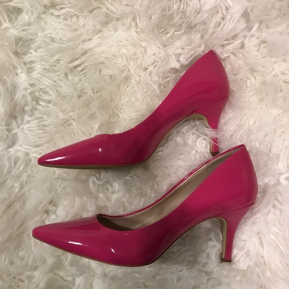 Magenta pink patent heels - Picture 3 of 6